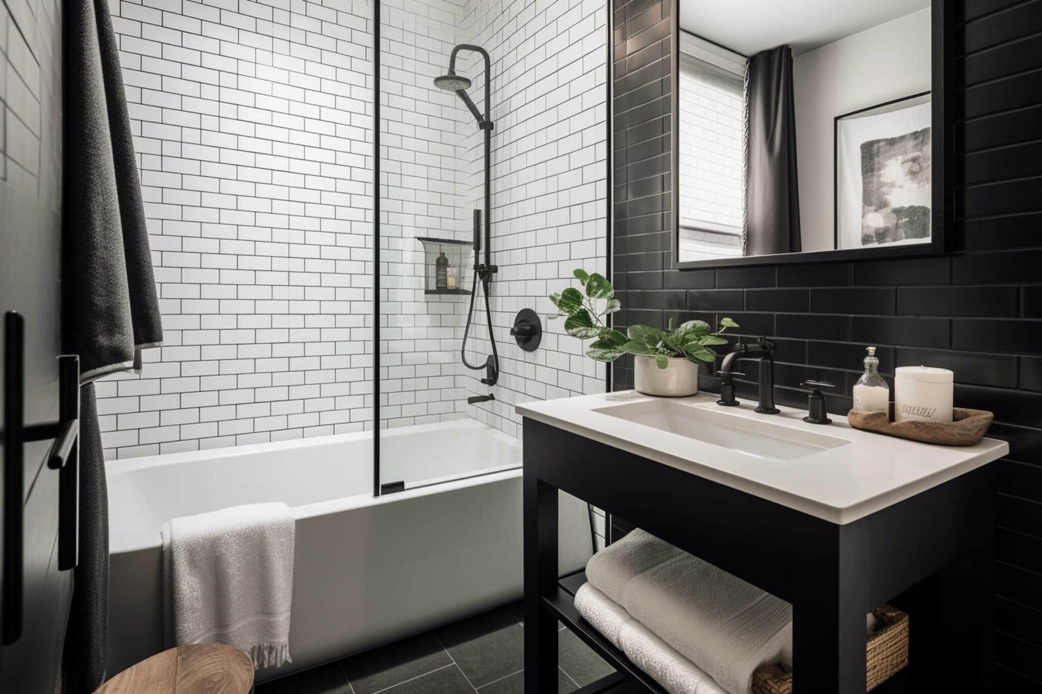 Adding Luxury to Small Bathrooms